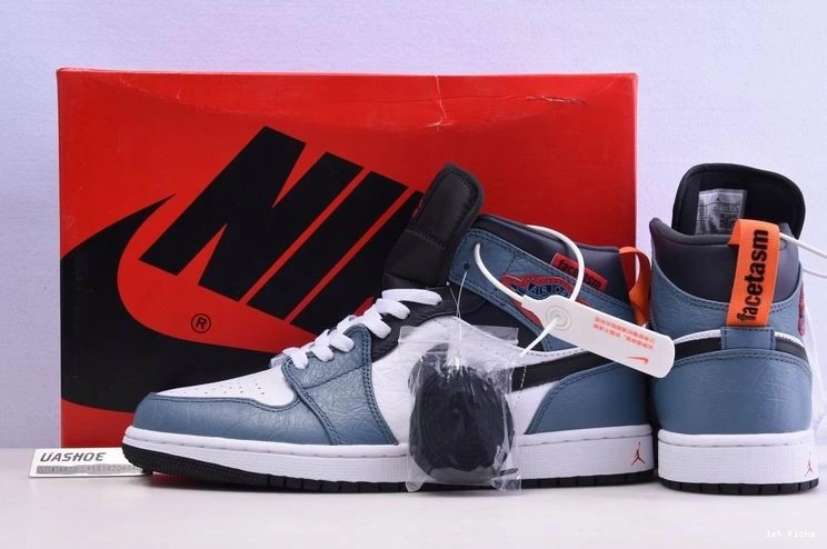 Mid Fearless 1 Jordan  Facetasm CU2802-100 1225